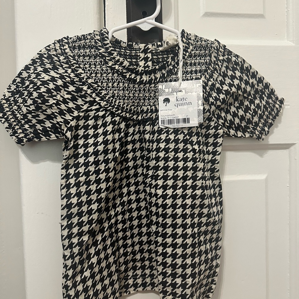 Kate Quinn smocked Winnie top